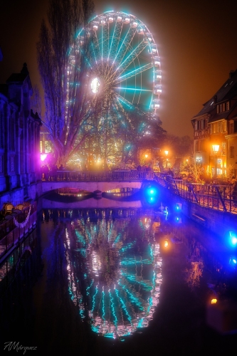 Colmar en la Alsacia