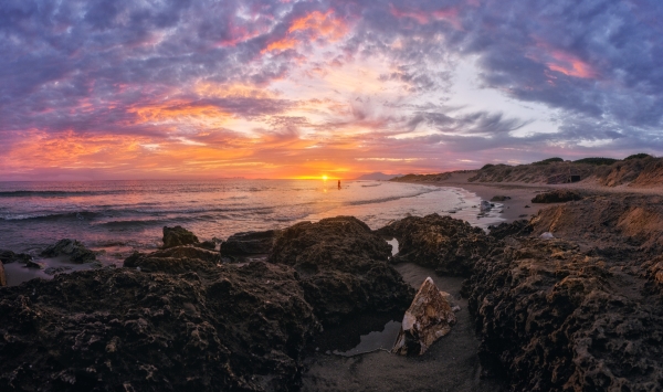 Cabopino atardecer