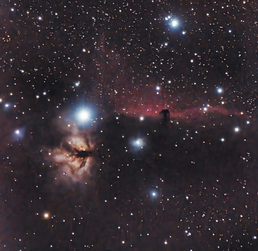 nebulosa cabeza de caballo