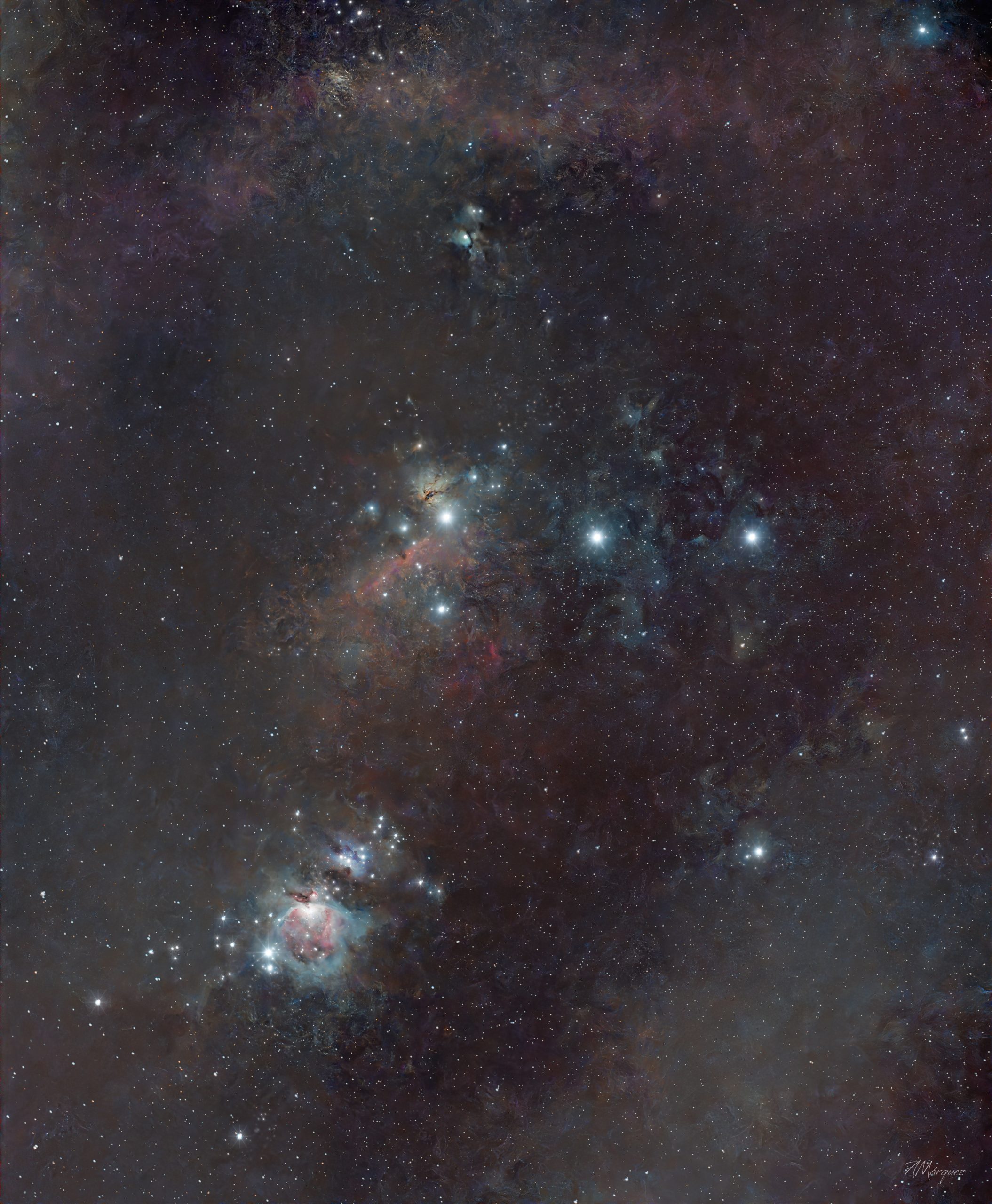 Astrofotografía de Orión con MSM Nomad desde Olvera: HDR, Técnica y Procesado Completo